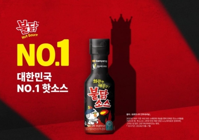 삼양 '불닭소스' 국내 1위 핫소스 등극…점유율 35% 돌파