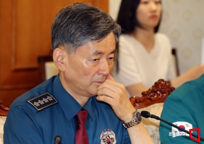 [포토] 생각에 잠긴 조지호 경찰청장