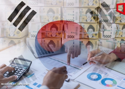 1분기 대외채무 105억달러 증가…"외채건전성 지표 소폭 악화" 