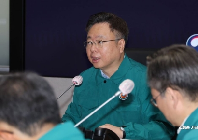 [포토] 보건의료노조 파업 자제 부탁하는 조규홍 장관 