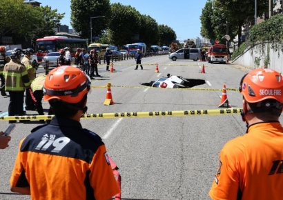서울시, 땅꺼짐 연희동 일대 '특별점검' 지역지정… 지하매설물 전수조사