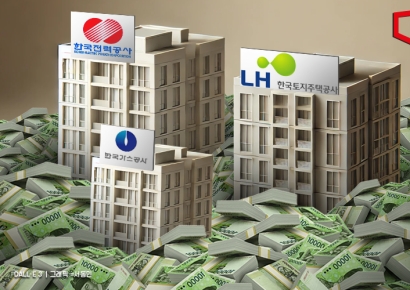 한전·LH 등 공공기관 부채, 2028년 800兆 육박 