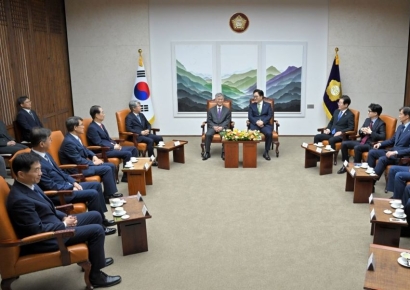[포토] 제22대 국회 개원식 사전환담