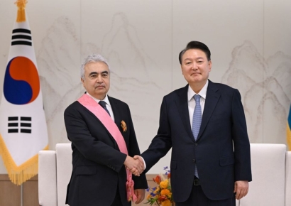 尹대통령, 비롤 IEA 사무총장 접견…'무탄소에너지 지지' 사례