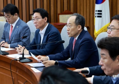 [포토] 추경호 "野 계엄령 선동, 국민 우습게 보는 것"