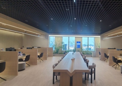 "펜트하우스, 사장실 빼고 영업부에"…업계  최고층 자산관리점포 선보인 신한증권