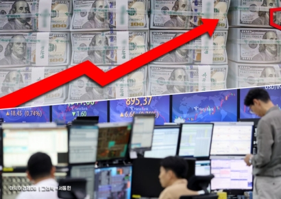 달러 약세에…외환보유액 2달 연속 증가