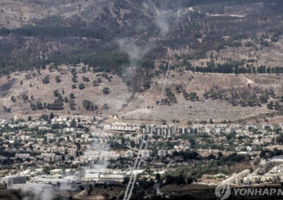 헤즈볼라, 이스라엘 북부에 로켓 65발 발사 