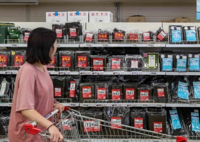 [포토] 추석 앞두고 김, 굴비 등 수산물 가격 상승세