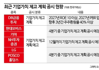 잔뜩 흐린 증시, 밸류업으로 비 피해 볼까