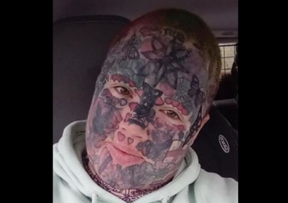 "아이보다는 학부모 시선 부담"…'문신 800개' 영국 엄마 하소연