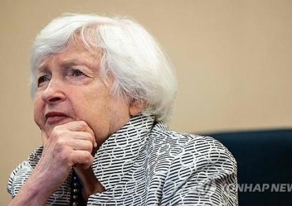 옐런 美 재무 장관 "미국 경제 연착륙…빨간 불 안 번쩍여"