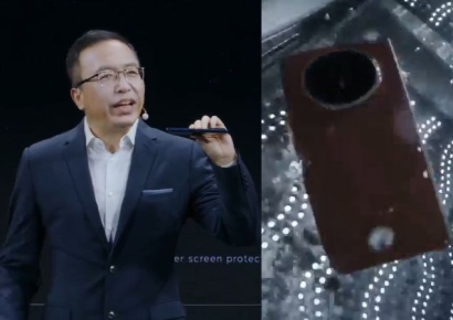 "세탁기에 돌려도 멀쩡, 우리폰이 더 얇아" 삼성에 도발한 中아너