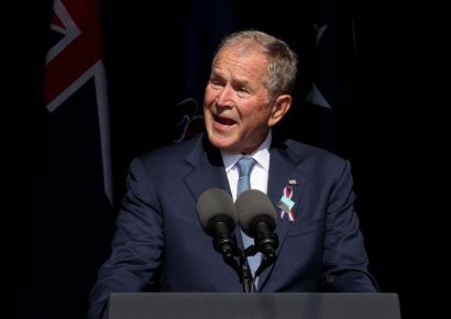 공화당 부시 前대통령도 트럼프 거리두기…"특정 후보 지지 계획 없어"