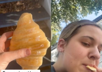 테무에서 산 '크루아상 조명'에 개미 바글거려…먹어보니 '진짜 빵'