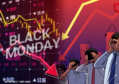 '블랙 먼데이' 이후 한달…저가 '줍줍'한 개인만 울상