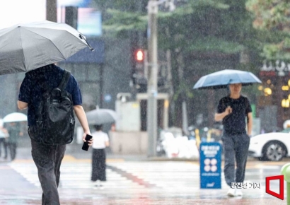 [내일날씨]전국 흐리고 곳곳 비… 남해안·제주 최대 40㎜