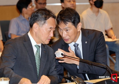 [포토] 금감원장과 국민연금공단 이사장