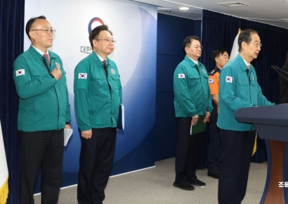 [포토] 추석연휴 응급의료 관련 발언하는 한덕수 총리