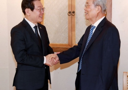 이재명, 김종인과 저녁 식사…"전화는 가끔 드렸는데..."