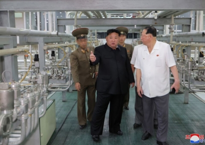 '우라늄 시설' 첫 공개…북한, 美 대선 앞두고 '핵 과시'