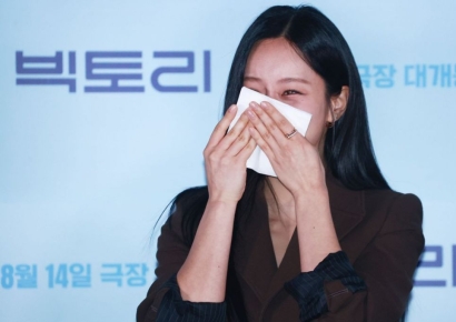 "진심 알아달라" 눈물…혜리, 영화 '빅토리' 사재기 의혹 힘들었나