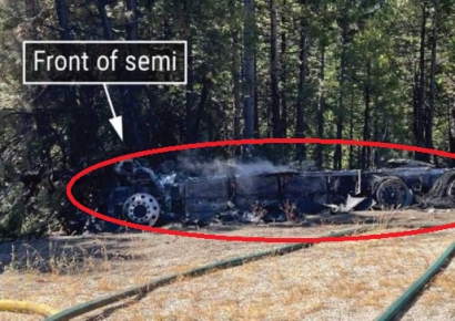 "테슬라 전기트럭 화재 진압에 '수영장 7배' 물 19만L 썼다"