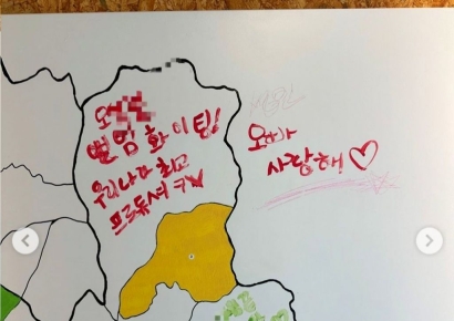 '오빠 사랑해' 낙서에…"한국인 자수하세요" 분노한 외국인 유튜버