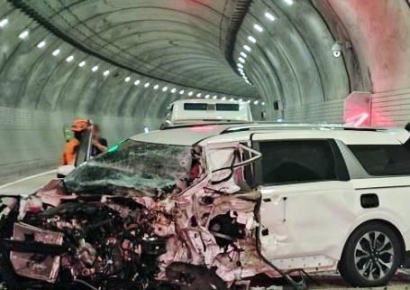 "애들이 아빠 언제오냐 매일 물어"…영월 역주행 사고 유가족 국민청원