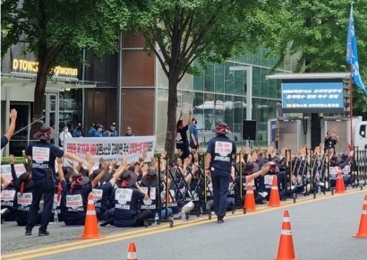 고려아연 노조 "MBK는 약탈자…공개매수 철회 촉구"