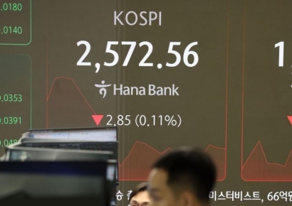 "빅컷보다 무서운 외국인"…코스피, 가까스로 강보합 마감