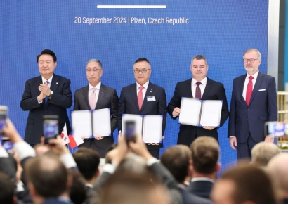 원전건설부터 인력양성까지…한-체코, "원전 전주기 협력" 협약