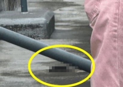 "여자 두 명이 떡볶이 먹다가…" 잠실야구장 '인분 사건' 해프닝