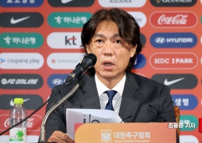 '홍명보 선임' 자료 요청에 절반은 무응답한 축구협 "비밀 약정, 양해 부탁"