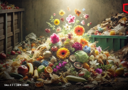 [음쓰의 재발견]①버려진 음식 年13억t…희망의 꽃으로 핀다 