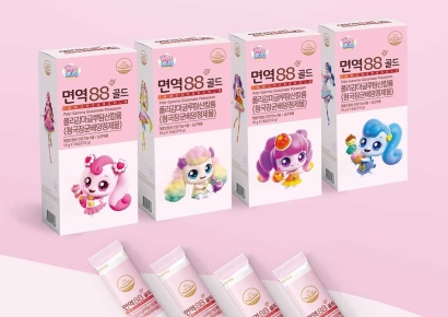 모아라이프플러스, ‘캐치! 티니핑’ 콜라보 ‘면역88골드 리뉴얼’ 출시