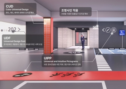 힐스테이트, 배려 더한 '주차장 길안내' 디자인 선보여