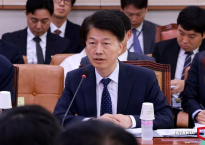 [포토] 법사위 답변하는 최달영 사무총장