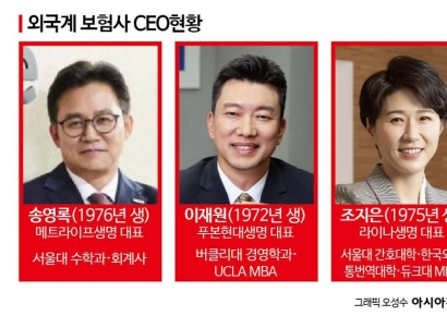 외국계 보험사 CEO 잇따라 연임 성공…국내 보험사 수장 거취도 관심
