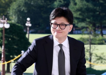 [포토] 출근하는 한동훈 대표