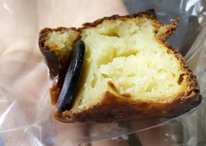 "하마터면 자석 삼킬 뻔"…어린 딸과 빵 먹던 엄마, 가슴 쓸어내려