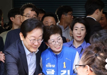 김민석 "부산의 문제는 국민의힘"…'심판론' 또 강조