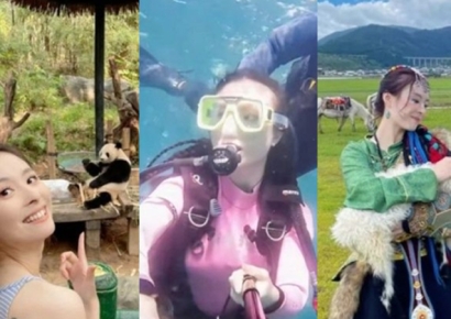 "380만원으로 세계 42곳 여행했어요"…중국 여성이 꼽은 비결