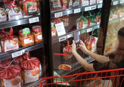 [포토] 배추가격 폭등, 포장김치 대란 우려