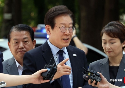 [포토] 이재명 1심 결심공판 출석