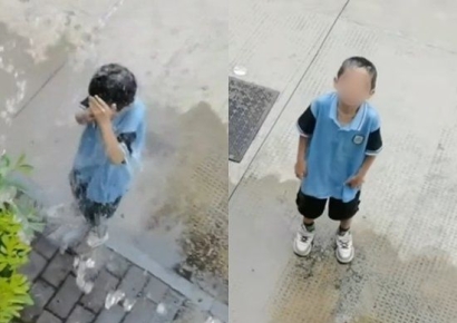 친구 괴롭힌 아들에…"너도 한번 느껴봐" 물뿌린 中 학부모