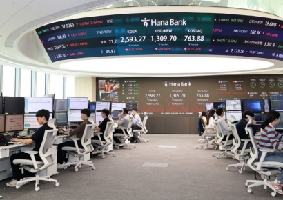 하나은행, 외환거래 딜링룸 조직개편