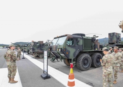 [포토] KADEX, 미 육군 M903 패트리어트 등장