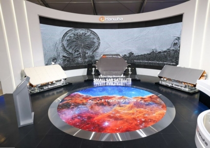 [KADEX 현장]"폭설에도 적진 감시"…최초공개 0.25m급 레이더파 위성의 능력은?