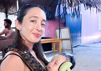 온몸으로 감싸 살린 9개월 아들, 상처 하나 없엇지만…총격 테러에 숨진 엄마